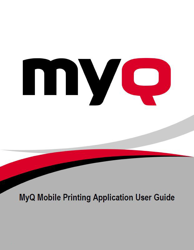 MyQ Mobile Printing App User Guide, General Copiers, Kyocera, Kip, Konica, HP, NY, NJ, New York, New Jersey